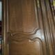 Lorraine wardrobe in solid oak from the 18th century.