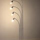 1970s Chrome and Marble Floor Lamp , Italy