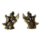 Pair of pigeon bookends