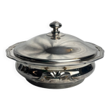 Tableware, silver-plated metal vegetable dish by Guildart, 20th century