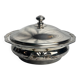 Tableware, silver-plated metal vegetable dish by Guildart, 20th century