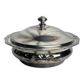 Tableware, silver-plated metal vegetable dish by Guildart, 20th century