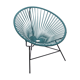 Fauteuil huatulco bleu océan