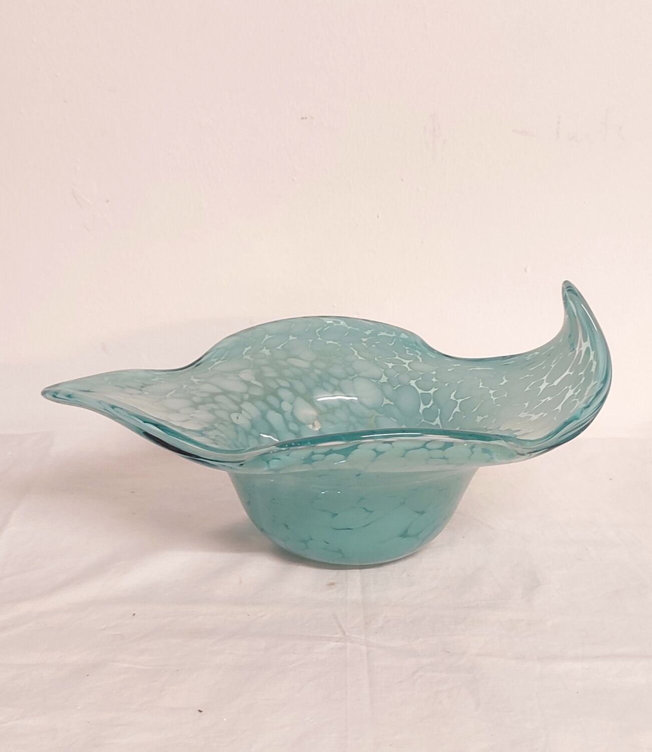 Murano glass centerpiece. Italy, 1980s.