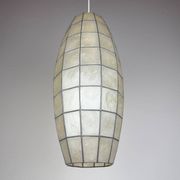 Vintage Capiz Shell Pendant, Italy, 1960s
