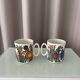Pair of Villeroy & Boch Acapulco Mugs | 1970s Floral Design