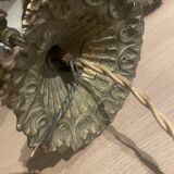 Bronze and polished glass suspension circa 1900