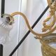 Brass Chandelier And Glass Paste Napoleon III