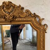 Miroir doré ancien