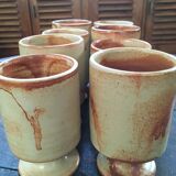 Mazagrans Tasses en grès
