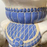 Pair of ceramic elephant stools