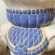 Pair of ceramic elephant stools