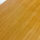 Geometrical dining table in oak, Italy 1980s