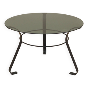 Table basse en verre,