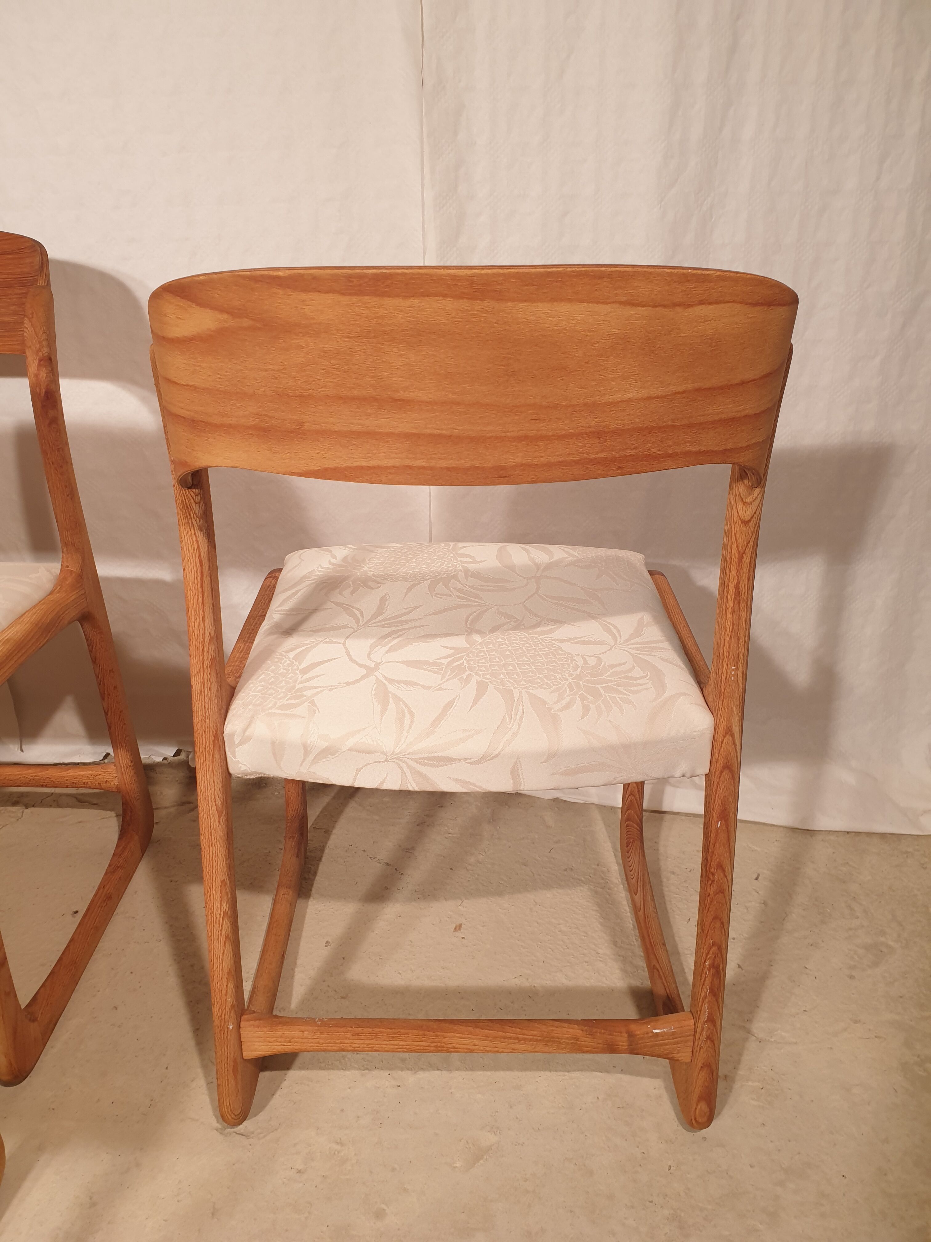 Set of 4 chairs Sled baumann