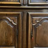 Louis XIV period hunting or wood paneling buffet