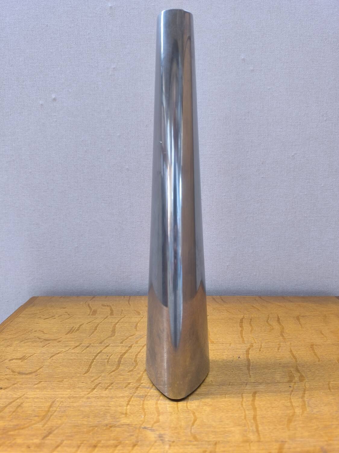 Large aluminum candle holder Ikea 1980