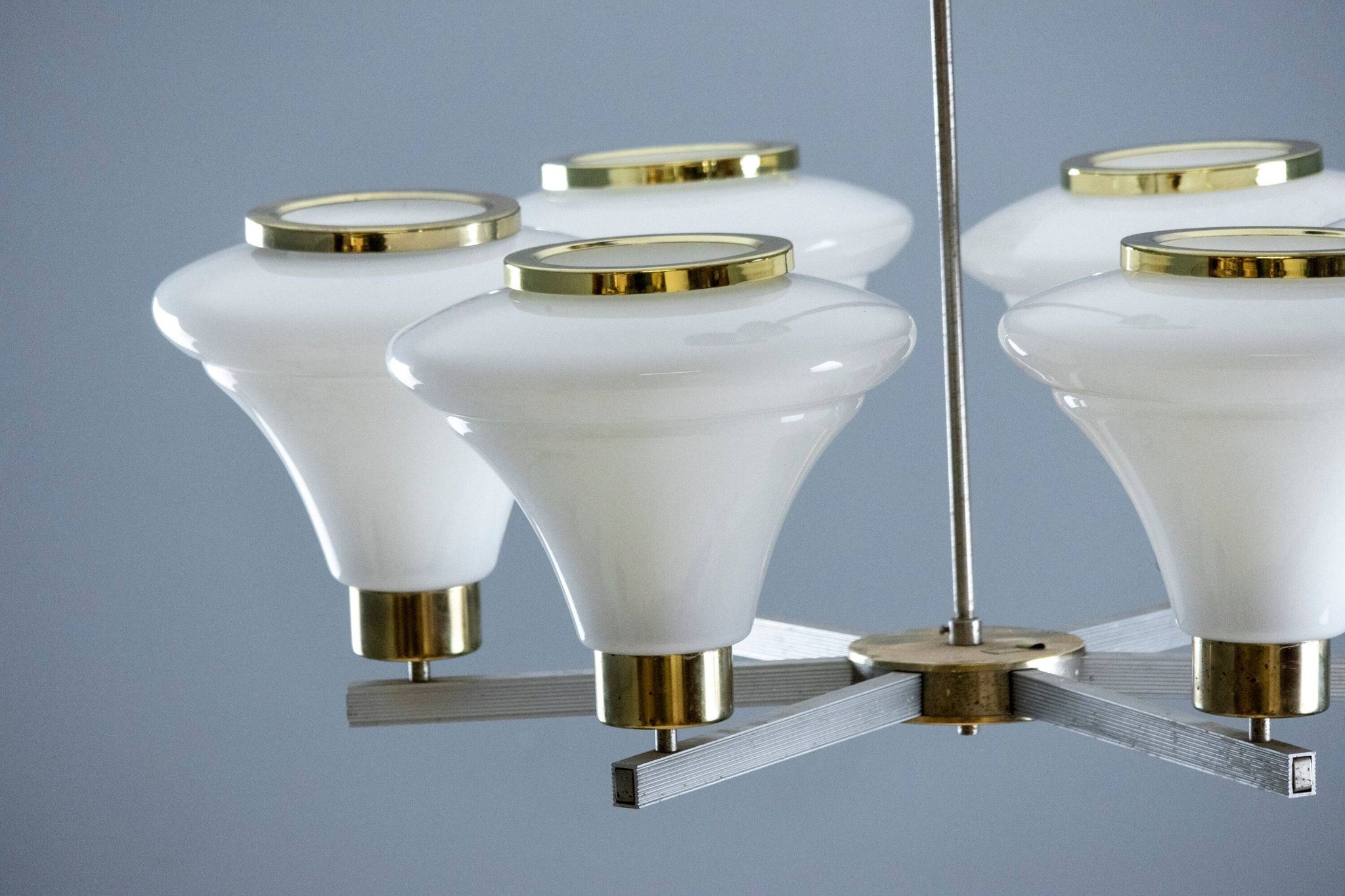Mid-century chandelier, ceiling light by Josef Hurka, 1960s