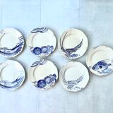 Suite of 7 plates - Mathurin Méheut