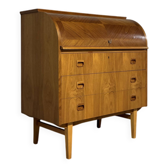 Vintage Scandinavian secretary cabinet from the 1960s.