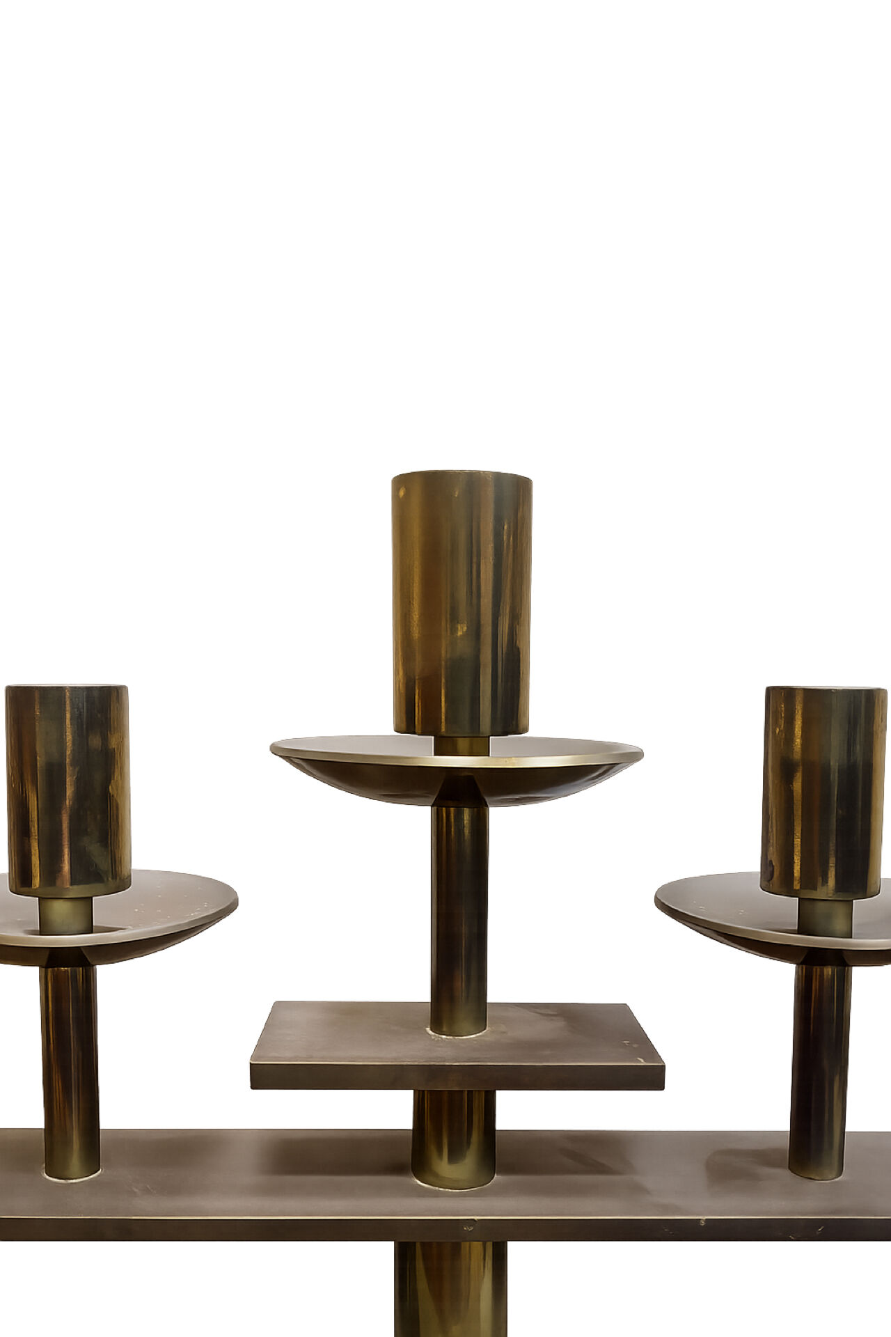 Dantorp Design Brass Candlestick, 1960s
