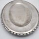 Silver metal tray. Art deco. Armand Frénais