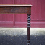 Table or desk Louis Philippe with two drawers