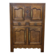 19th century Breton 4-door chestnut sideboard