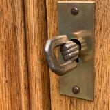 Parisian art deco wardrobe solid raw oak 1930