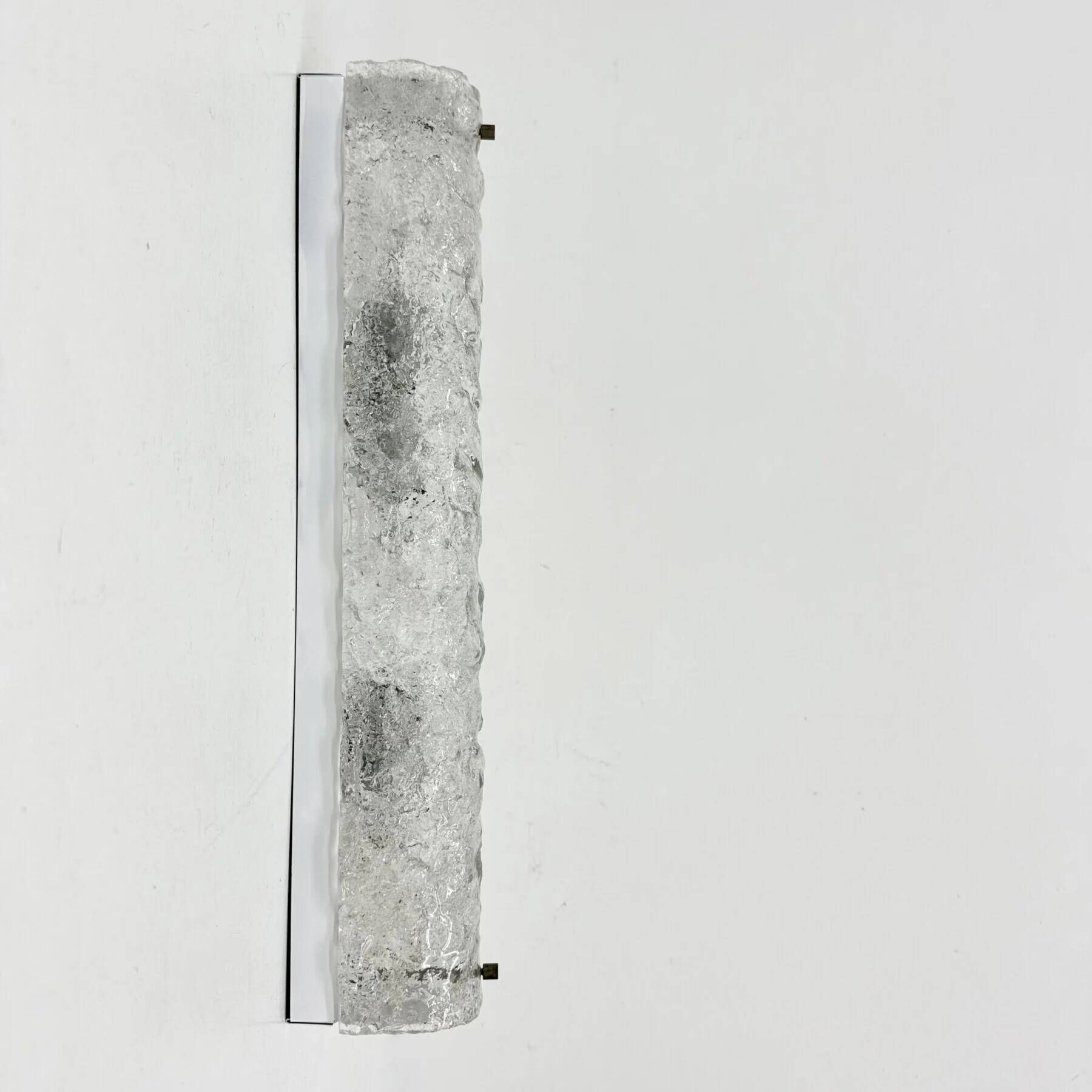 Mid-century design Murano glass wall sconces, Germany, 1970s