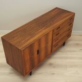 Commode en palissandre, design danois, années 1970, designer : Carlo Jensen, production : Hundevad