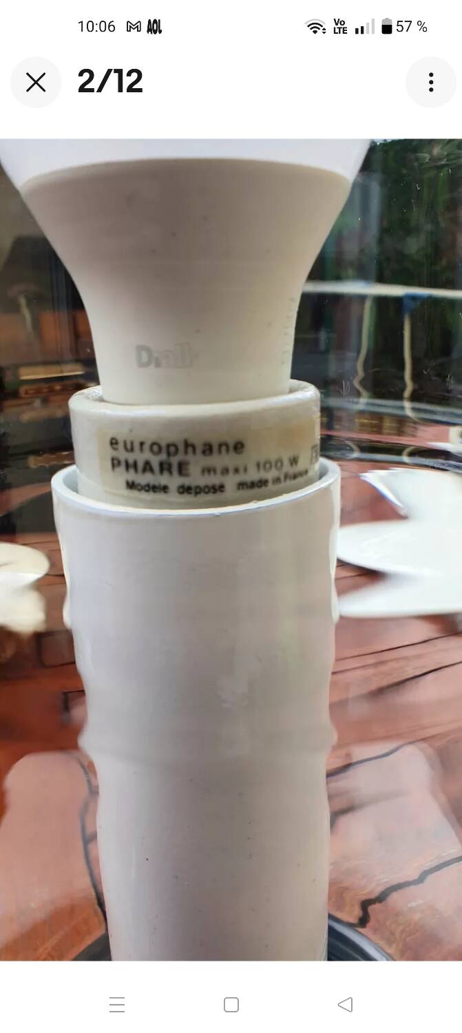 Rare Europhane lighthouse lamp from the 60s/70s