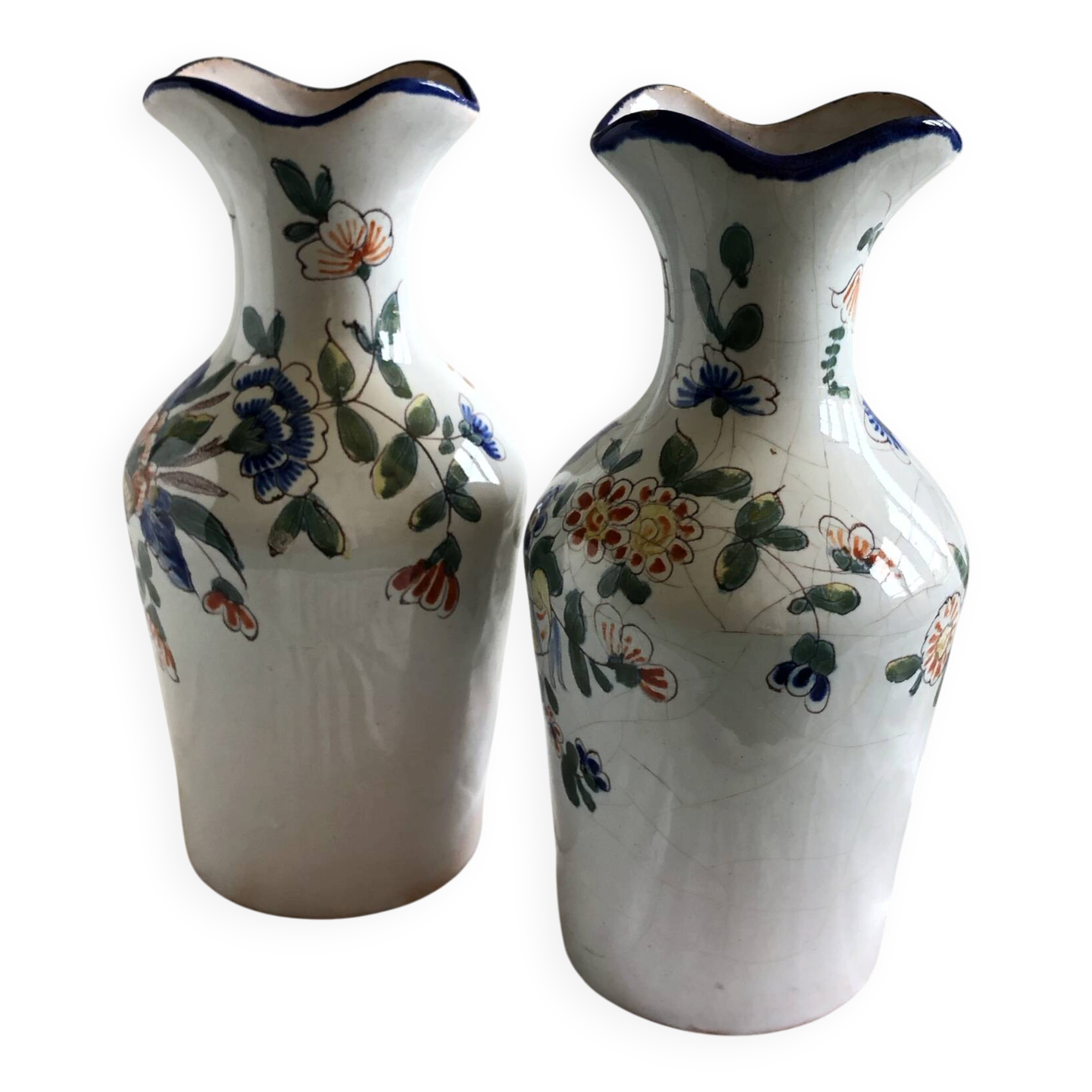 Hand-painted vases