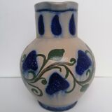 Alsace sandstone pitcher signed