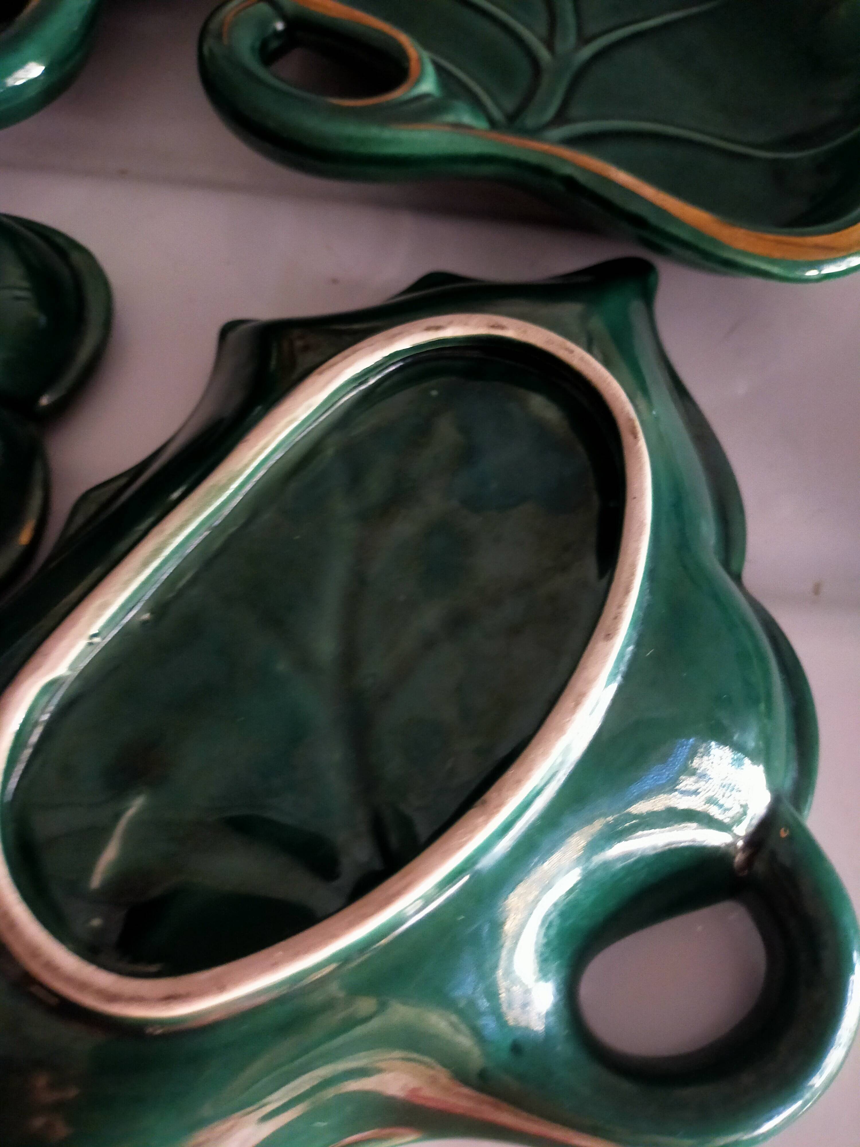 Set of four vintage 50s dishes or bowls