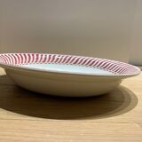 Round hollow flat model Jacquot Faience Digoin Sarreguemines