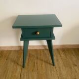 Vintage green nightstand