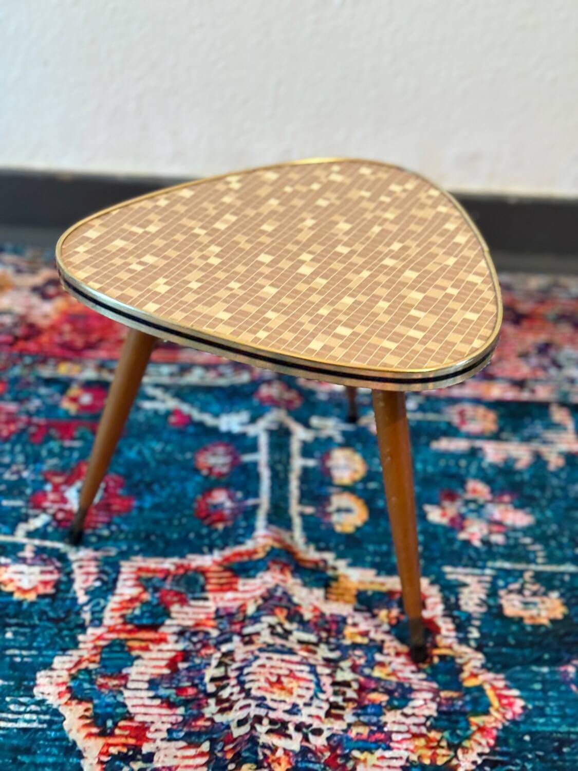 Table porte plante vintage