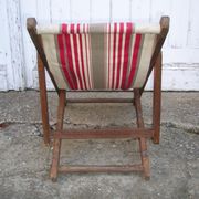 Old deck chair for children