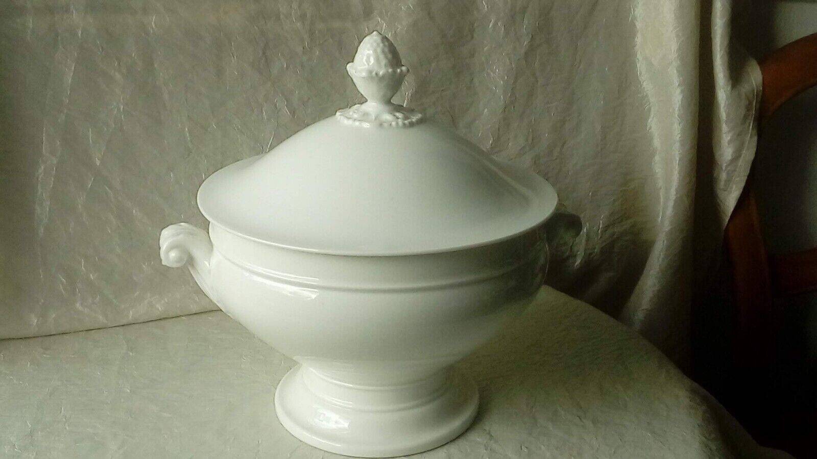 Paris white porcelain tender table early 20th century