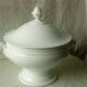 Paris white porcelain tender table early 20th century