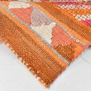 Orange Beige Turkish Runner Rug 80x369Cm SK 23759
