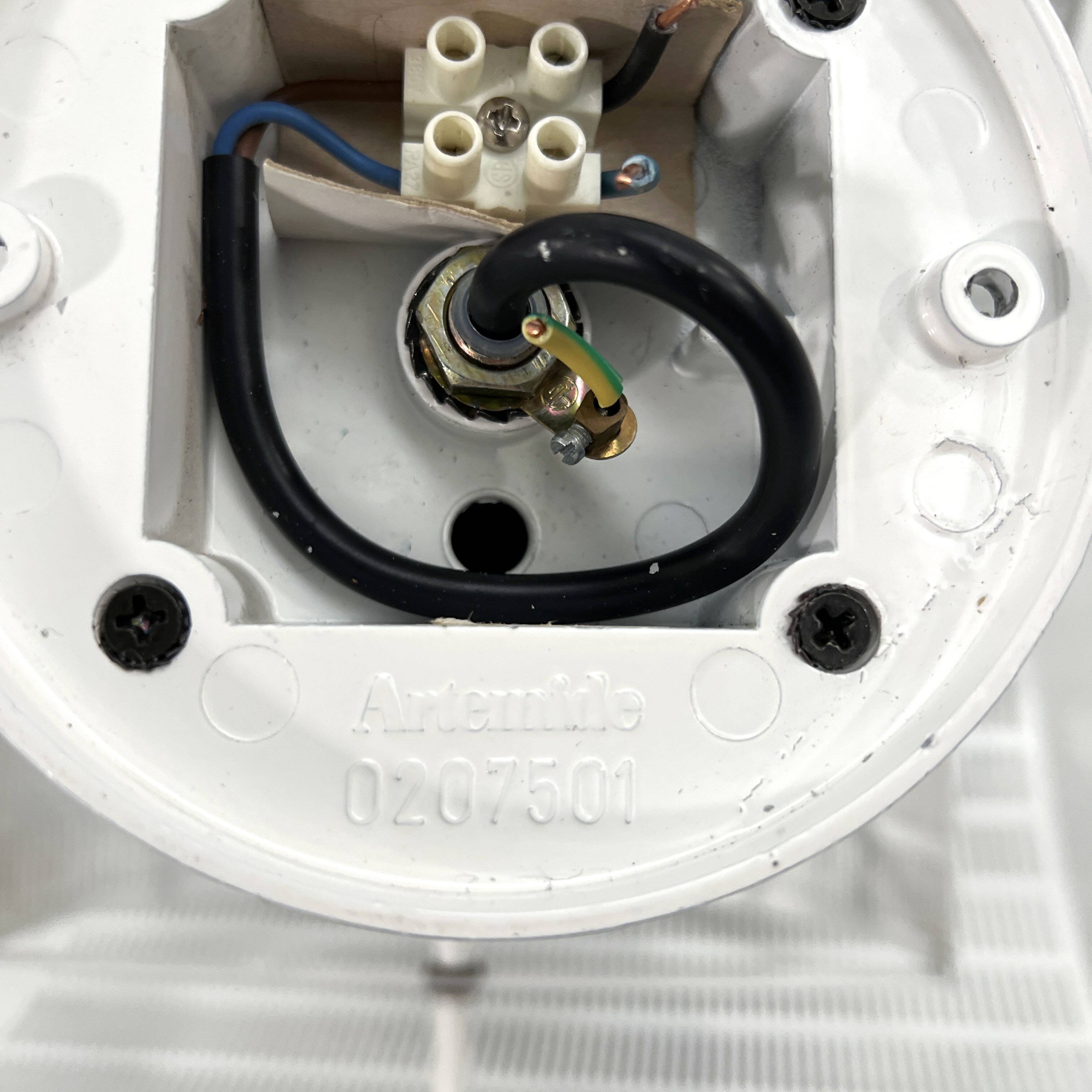 Applique murale Shogun par Mario Botta pour Artemide, 1980