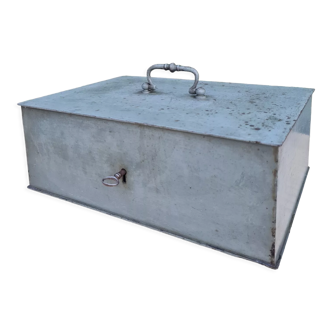 Coffre fort portable vintage