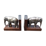 greenhouse book elephant in silver metal