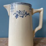 Pitcher 1900 in Earthenware St Amand and Hamage