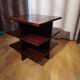 Side table bookshelf