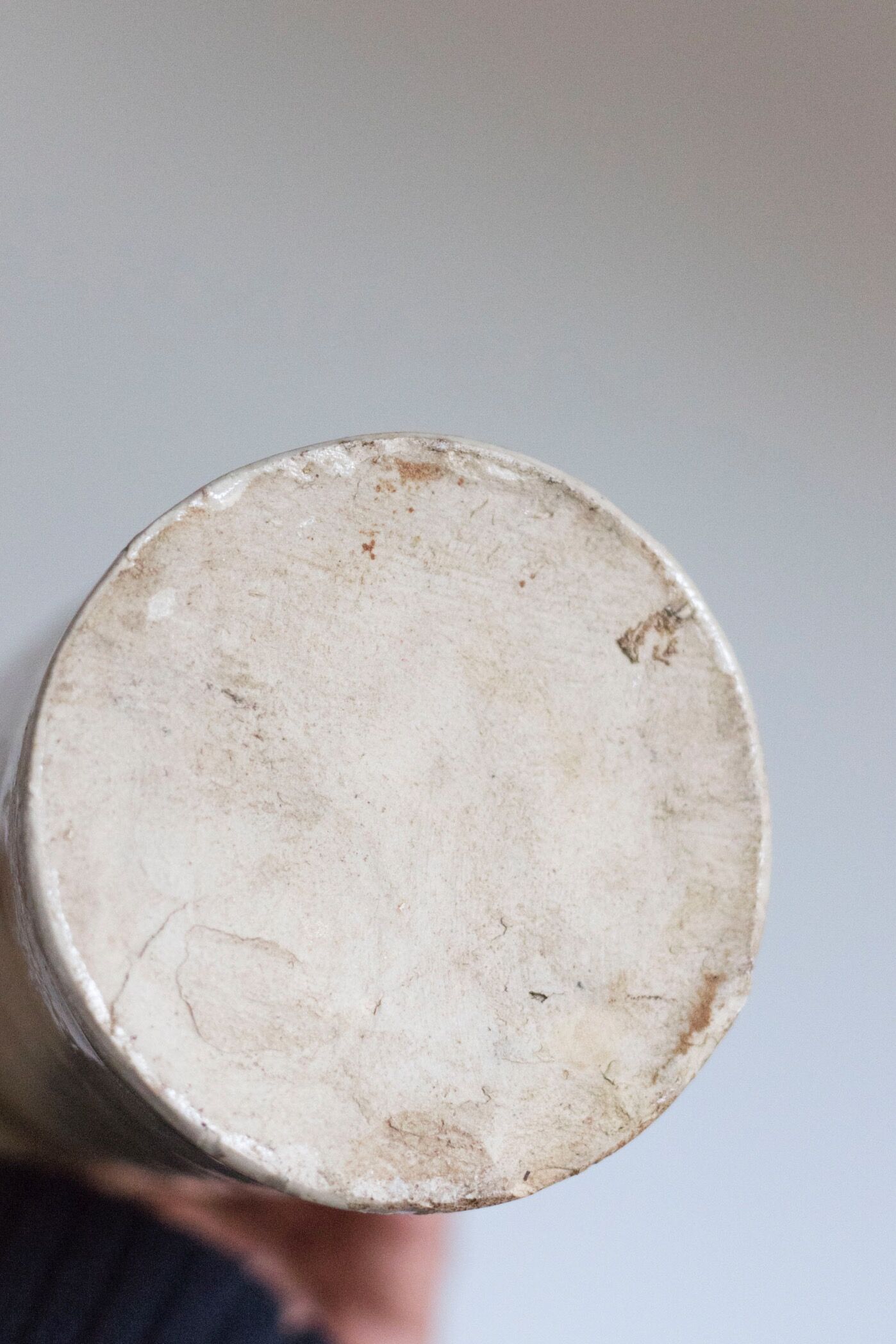 Enamelled stoneware bottle pont des vernes