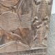 Ancienne porte en bois Sénoufo de Côte d'Ivoire