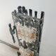 Brutalist sculptural floor lamp by Albano Poli for Poliarte 1970s